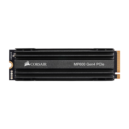 Corsair SSD Force Series MP600 500 GB, SSD form factor M.2 2280, SSD interface PCIe Gen4x4, Write speed 2200 MB/s, Read speed 4700 MB/s