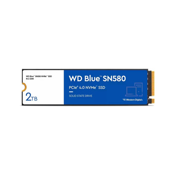 Western Digital WD Blue SN580 NVMe M.2 SSD, PCIe 4.0 M.2 Typ 2280 - 2 TB