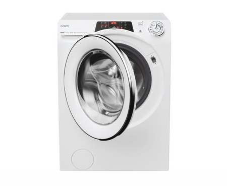 Candy Washing Machine with Dryer | ROW4964DWMCT/1-S | Energy efficiency class A/D | Front loading | Washing capacity 9 kg | 1400 RPM | Depth 58 cm | Width 60 cm | Display | Digit | Drying system | Drying capacity 6 kg | Steam function | White