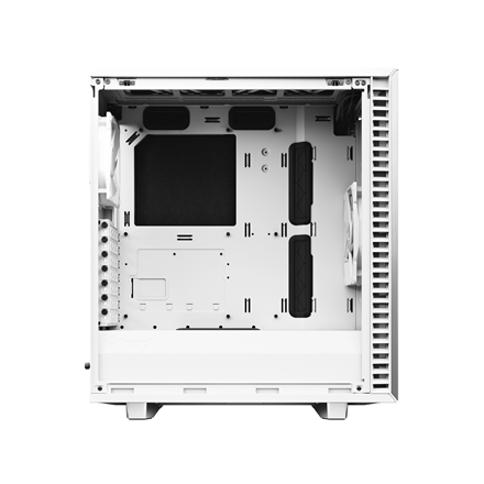 Fractal Design Define 7 Compact White  Mid-Tower Power supply included No