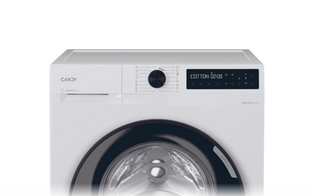 Candy Washing Machine | BR 48B6-S | Energy efficiency class A | Front loading | Washing capacity 8 kg | 1400 RPM | Depth 53 cm | Width 60 cm | Display | LCD | Steam function | Wi-Fi | White