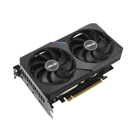 Asus DUAL-RTX3060-O12G-V2 LHR version NVIDIA, 12 GB, GeForce RTX 3060, GDDR6, PCI Express 4.0, HDMI ports quantity 1, Memory clock speed 15000 MHz