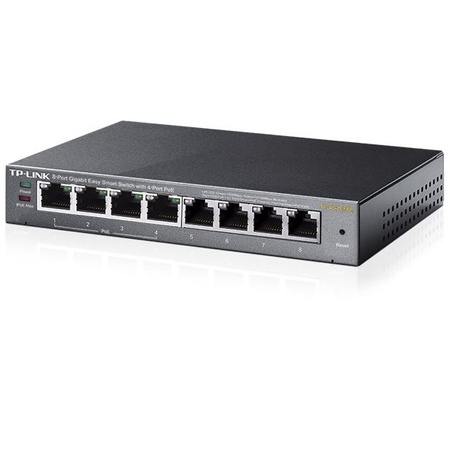 TP-LINK Switch TL-SG108PE 8xGBit (4x PoE+ / 64W)