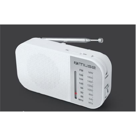Muse M-025 RW Portable radio White