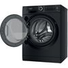 Hotpoint Washing Machine With Dryer NDD 11725 BDA EE Energy efficiency class E Front loading Washing capacity 11 kg 1551 RPM Depth 61 cm Width 60 cm Display LCD Drying system Drying capacity 7 kg Steam function Black