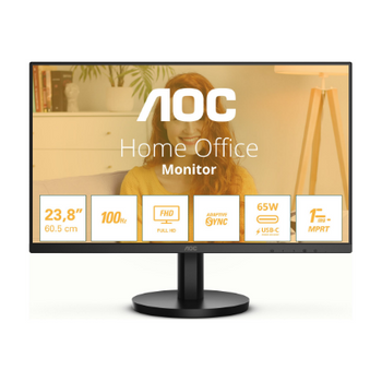 AOC 24B3CA2 | 23.8 " | IPS | FHD | 100 Hz | 1 ms | 1920 x 1080 pixels | 250 cd/m² | HDMI ports quantity 1 | Black