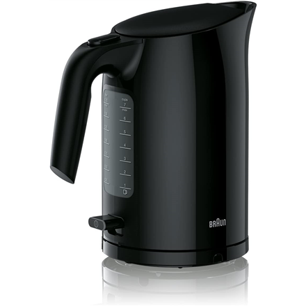 Braun Kettle WK3100BK PurEase Standard 2200 W 1.7 L Plastic 360° rotational base Black