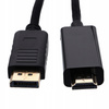 Kabel DISPLAY PORT do HDMI 1,8M DP DisplayPort 4K