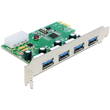 IO Delock PCIe 4x USB 3.0