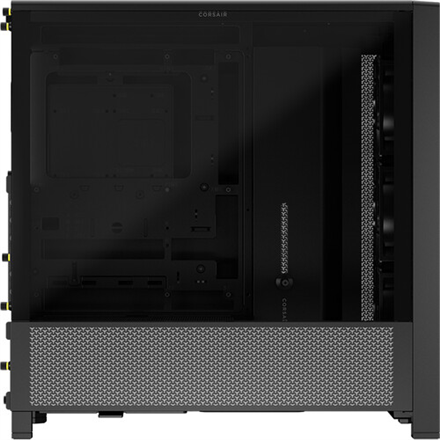 Corsair PC Case | Frame 4000D RS Modular | Black | Mid-Tower | Power supply included No
