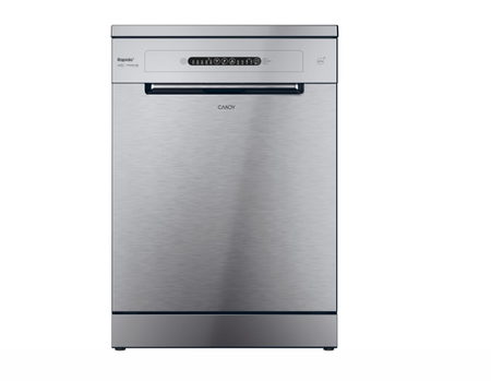 Candy Dishwasher | CF 3C7L0X | Free standing | Width 60 cm | Number of place settings 13 | Number of programs 5 | Energy efficiency class C | Stainless steel