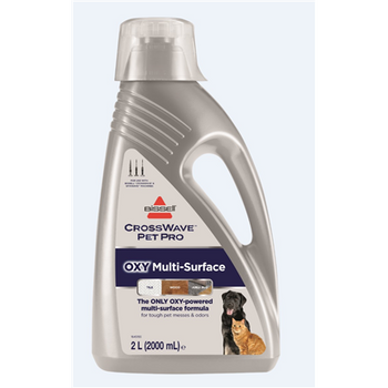 Bissell | CrossWave Pet Pro Oxy Multi-surface formula Cleaning Solution, 2 L