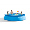 Intex Easy Set Pool Set with Filter Pump, Safety Ladder, Ground Cloth, Cover Blue