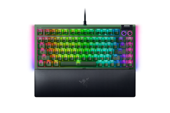 Razer BlackWidow V4 75% | Mechanical Gaming keyboard | Wired | US | Phantom Green Edition | Razer Mechanical Switches (Tactile)