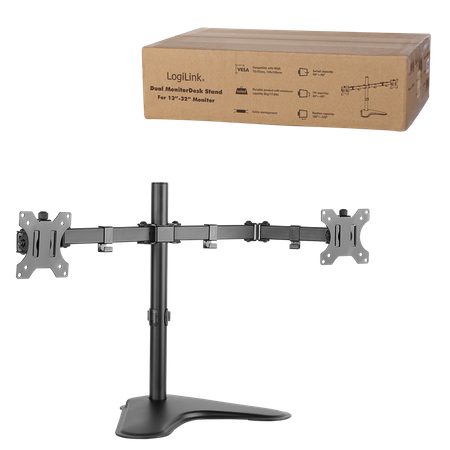 Logilink Desk Mount 	BP0045 13-32 " Maximum weight (capacity) 8 kg Black