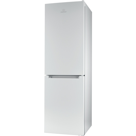 INDESIT Refrigerator LI8 S1E W Energy efficiency class F, Free standing, Combi, Height 188.9 cm, Fridge net capacity 228 L, Freezer net capacity 111 L, 39 dB, White