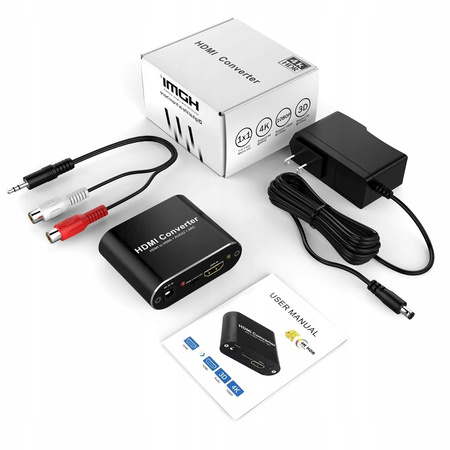 Ekstraktor HDMI do HDMI+audio ARC Adapter Konwerte