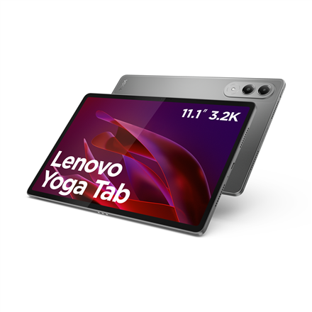 Lenovo Yoga Tab Wi-Fi (without power adapter) | ZAG60208SE | 11.1 " | Seashell | 3200 x 2000 pixels | Qualcomm | Snapdragon 8 Gen 3 Mobile Platform | 12 GB | Soldered LPDDR5x | 256 GB | Wi-Fi | Front camera | 13 MP | Rear camera | 13+2 MP | Bluetooth | 5.