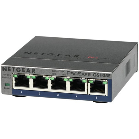 Netgear 5Port Switch 10/100/1000 GS105E