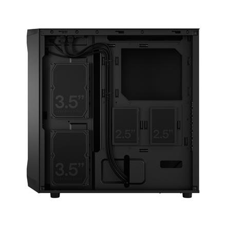 Fractal Design Focus 2 Black Solid - ATX-Gehäuse