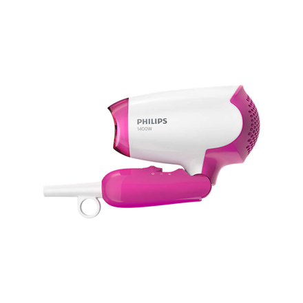 Philips Hair Dryer BHD003/00 1400 W Number of temperature settings 2 White/Pink