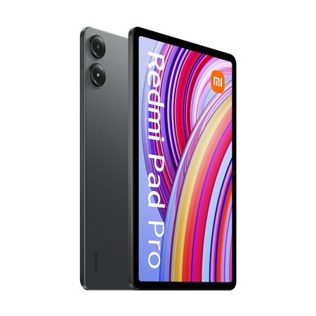 Redmi | Pad Pro | 12.1 " | Graphite Gray | IPS LCD | 1600 x 2560 pixels | Qualcomm | Snapdragon 7s Gen 2 | 8 GB | 256 GB | Wi-Fi | Front camera | 8 MP | Rear camera | 8 MP | Bluetooth | 5.2 | Android | 14