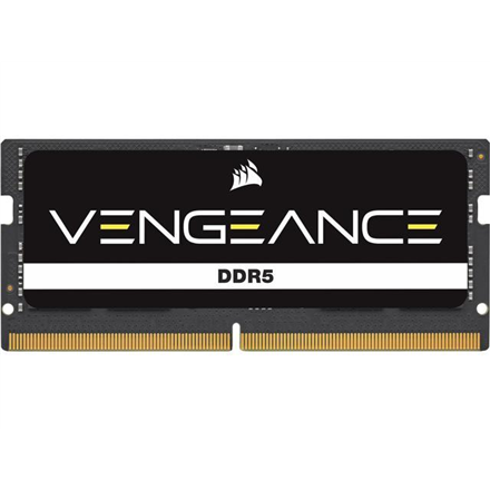 Corsair VENGEANCE 16 GB, SODIMM, 4800 MHz, Notebook, Registered No, ECC No, 1x16 GB