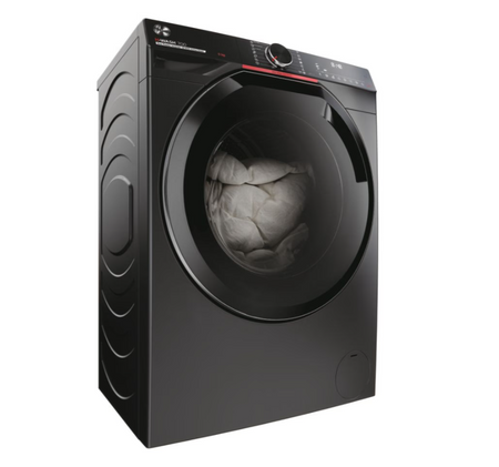 Hoover Washing Machine | H7W4 49MBCR-S | Energy efficiency class A | Front loading | Washing capacity 9 kg | 1400 RPM | Depth 51 cm | Width 60 cm | Digit | Steam function | Wi-Fi | Black