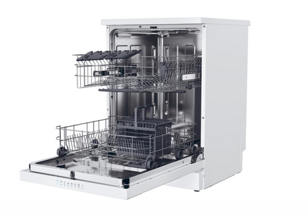 Candy Dishwasher | CF 3C7F0W | Free standing | Width 60 cm | Number of place settings 13 | Number of programs 8 | Energy efficiency class C | Display | White