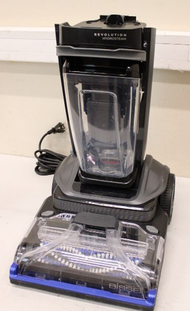 SALE OUT. Bissell Revolution® HydroSteam™ Carpet Washer, Handstick | Bissell | Revolution HydroSteam Carpet Washer | 3670N | Corded operating | Handstick | Washing function | 1300 W | Black/Titanium/Blue | Warranty 24 month(s) | DAMAGED PACKAGING, DIRTY, 