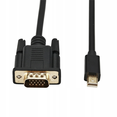 KABEL MINI DISPLAYPORT VGA 1,8M THUNDERBOLT DP MAC