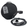 Green Wallbox EV Cable Type 2 22kW 6 Meters Soft Bag