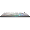 Dell Alienware Tri-Mode AW920K Wireless Gaming Keyboard AlienFX per-key RGB / 16.8 million colors; Hot Keys: Programmable, rocker switch and dial RGB LED light US Wireless Lunar Light CHERRY MX Red Bluetooth Wireless connection Numeric keypad