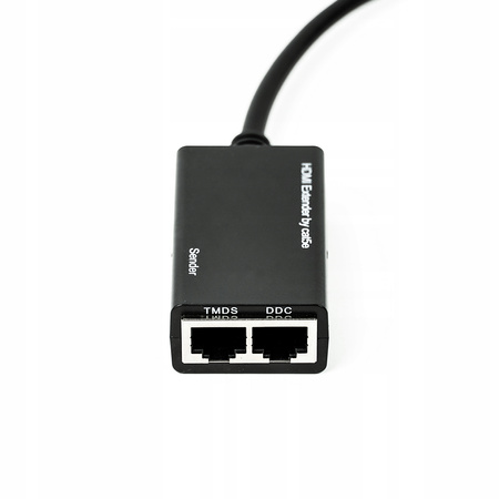 KABEL KONWERTER HDMI na LAN PO SKRĘTCE RJ45 30M