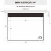 EKRAN ELEKTRYCZNY 100" 221x125cm z pilotem EM-100 16:9E ART PREM