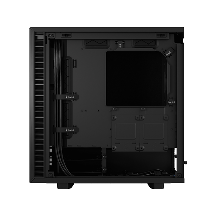 Fractal Design Define 7 Mini Black Solid Micro-ATX Gehäuse , schallgedämmt - schwarz