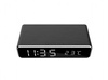 Gembird DAC-WPC-01 Digital alarm clock with wireless charging function, black Gembird