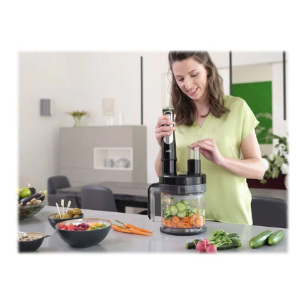 Hand Blender | MultiQuick 9 MQ9187XLI | Hand Blender | 1200 W | Number of speeds 3 | Black/Stainless Steel