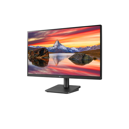 LG 24MP400-B 23.8 ", IPS, FHD, 1920 x 1080 pixels, 16:9, 5 ms, 250 cd/m², Black, Headphone Out, 75 Hz, HDMI ports quantity 1