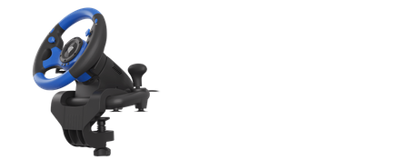 Genesis | Driving Wheel | Seaborg 350 | Blue/Black | Game racing wheel