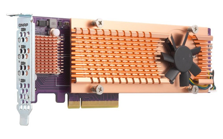QNAP Quad M.2 PCIe SSD Erweiterung PCIe Gen3 x8 QM2-4P-384