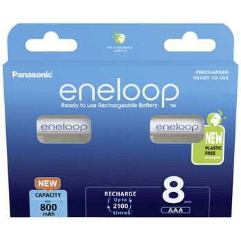 Akumulator Panasonic Eneloop R03/AAA 800mAh (8 szt.)