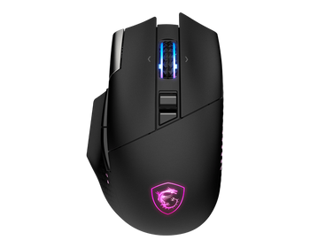 MSI VERSA PRO WIRELESS plus MOUSE DOCK PRO | Wireless | 2.4 GHz, Bluetooth, USB 2.0