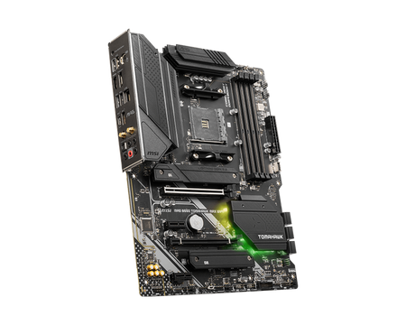 MSI | MAG B550 TOMAHAWK MAX WIFI | Processor family AMD | Processor socket AM4 | DDR4 DIMM | Memory slots 4 | Supported hard disk drive interfaces 	SATA, M.2 | Number of SATA connectors 6 | Chipset AMD B550 | ATX