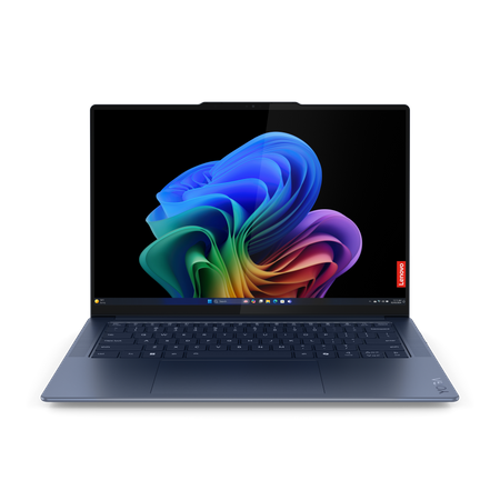 Lenovo Yoga 7 14Q8X9 | Cosmic Blue | 14.5 " | OLED | Touchscreen | 3K | 2944 x 1840 pixels | Glossy | Snapdragon X Elite | X1E-78-100 | 32 GB | Soldered LPDDR5x | Solid-state drive capacity 1000 GB | Qualcomm Adreno GPU | Windows 11 Home | 802.11be | Blue