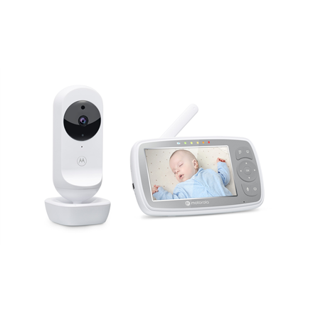 Motorola Wi-Fi Video Baby Monitor VM44 CONNECT 4.3" White