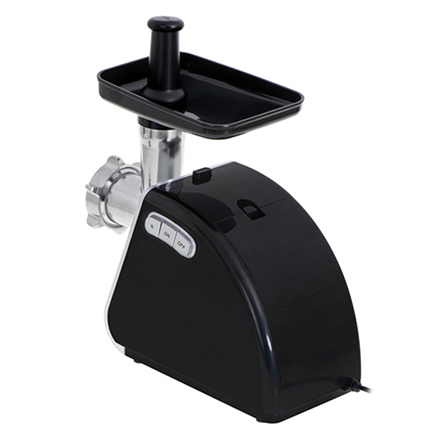 Camry Meat mincer CR 4812 Silver/Black 1600 W Number of speeds 2 Throughput (kg/min) 2 Gullet; 3 strainers; Kebble tip; Pusher; Tray