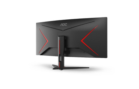 AOC | Monitor | CU34G2XE/BK | 34 " | VA | 3440 x 1440 pixels | 21:9 | 1 ms | 300 cd/m² | HDMI ports quantity 1 | 144 Hz