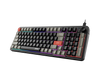 MSI FORGE GK110 US | Gaming keyboard | Wired | US | Black | USB 2.0 | Membrane
