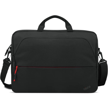 Lenovo Essential ThinkPad Essential 15.6" Topload (Sustainable & Eco-friendly, made with recycled PET: Total 7.5% Exterior: 24%) Fits up to size 16 " Topload Black Shoulder strap